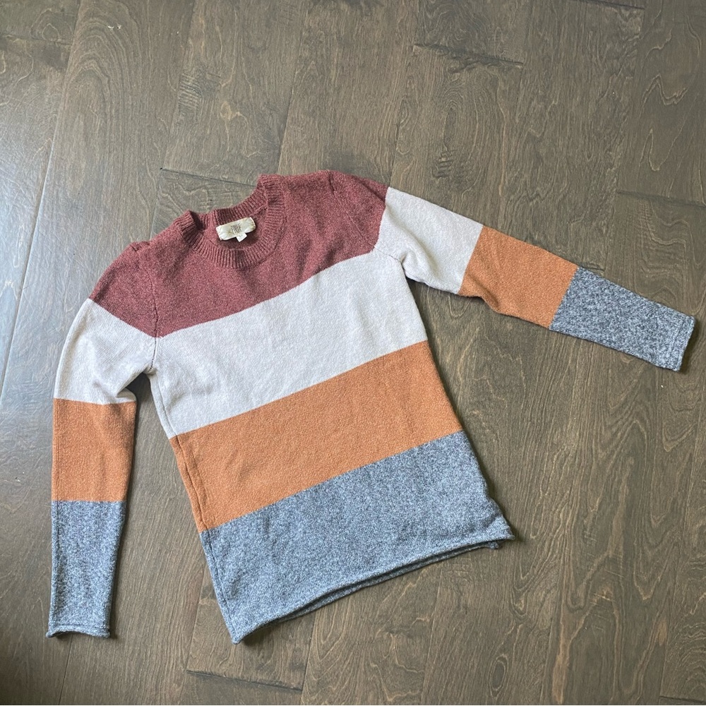 Pinque, women’s extra small sweater, striped